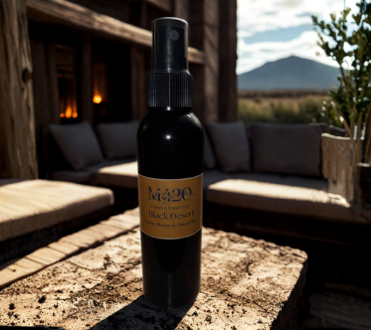 Black Desert  4oz. Room & Linen Spray
